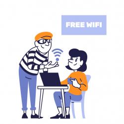 Don't trust free wifi
