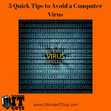 5 Quick Tips to Avoid a Computer Virus